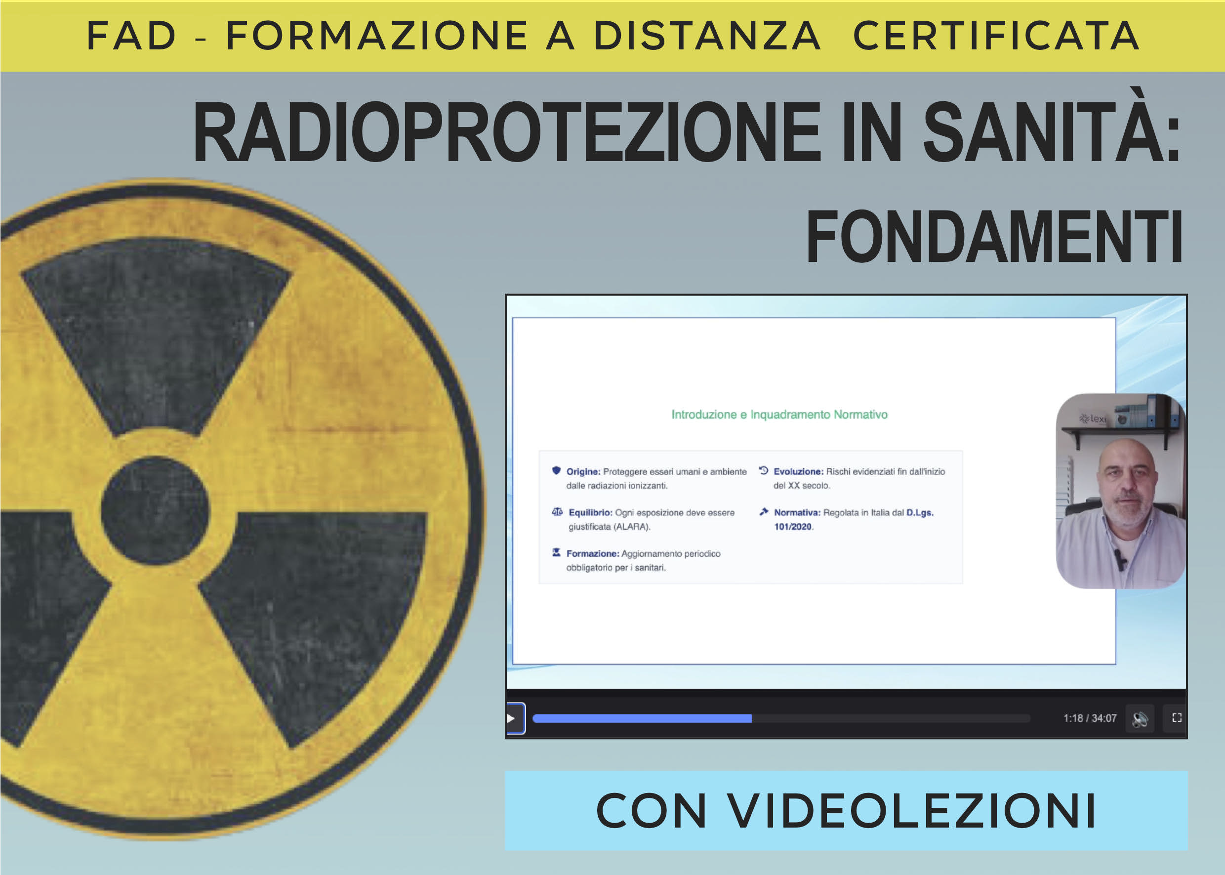 Radioprotezione in Sanità: fondamenti