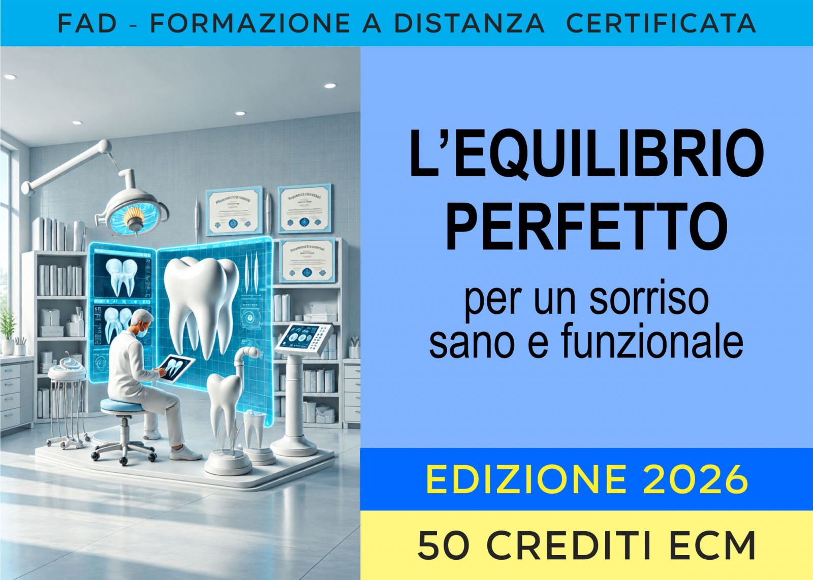 L'EQUILIBRIO PERFETTO per un sorriso sano e funzionale